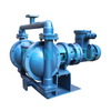 耐化学腐蚀的空气隔膜往复式气动油泵 Santoprene 隔膜泵 